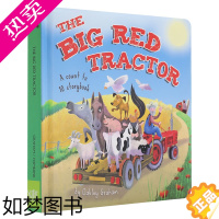 [正版][书店]英文原版有声绘本BIG RED TRACTOR(精) 拖拉机乐园 外版书 进口原版 英语绘本 儿童读