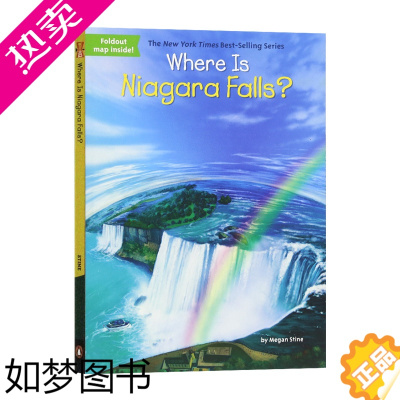 [正版][单本]尼亚加拉大瀑布在哪 英文原版 Where Is Niagara Falls 英文版儿童英语桥梁章节书 进