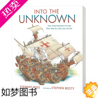 [正版]探索未知之地 英文原版 Into the Unknown 历史上的伟大探险家 英文版进口原版儿童英语科普读物书籍