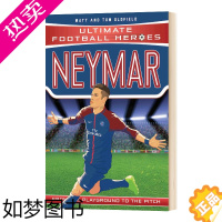 [正版]超级足球明星人物传记 内马尔 Neymar Ultimate Football Heroes 英文原版儿童科普百