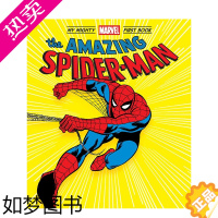 [正版][]漫威童书 蜘蛛侠Spider-Man纸板书绘本 英文原版 首本非凡漫威读物 Mighty Marve