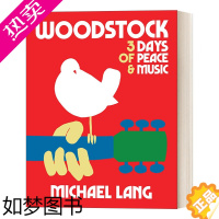 [正版]英文原版 Woodstock 3 Days of Peace & Music 伍德斯托克音乐节50周年纪念册 三