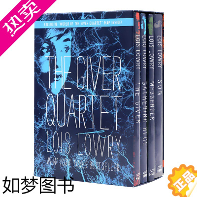 [正版]记忆传授人 四部曲套装 The Giver Quartet Boxed Set Lois Lowry 英文原版小