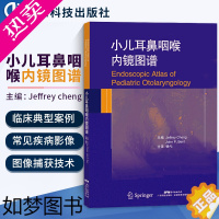[正版]正版书籍 小儿耳鼻咽喉内镜图谱 耳鼻喉科学 儿童口腔医学 小儿疾病耳鼻咽喉病 外耳道炎 鼓膜穿孔 急慢性鼻窦炎