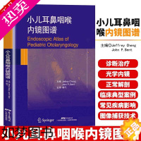 [正版][书]小儿耳鼻咽喉内镜图谱 美 J.Cheng 耳鼻喉科学 影像学 儿科学 医学用书籍