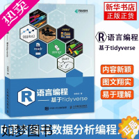 [正版]R语言编程 基于tidyverse r语言编程数据分析编程入门基础自学人工智能爬虫机器学习ggplot代码语言案