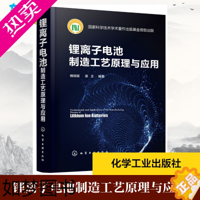 [正版]锂离子电池制造工艺原理与应用 精装 一部系统讨论锂离子电池制造原理及应用方面的学术专著 锂离子电池基本原理和基本