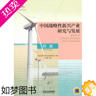 [正版][出版社直供] 风能 中国战略性新兴产业研究与发展 王仲颖 书店 轻工业 手工业经济书籍 畅想书 机械工业出