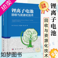 [正版]正版 锂离子电池回收与资源化技术 李丽工业农业环境科学电化学性能设计制造工序工艺原理制造能源动力工程参考书籍