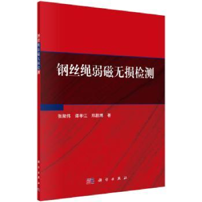 全新正版钢丝绳弱磁无损检测9787030597212科学出版社