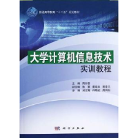 全新正版大学计算机信息技术实训教程9787030355560科学出版社