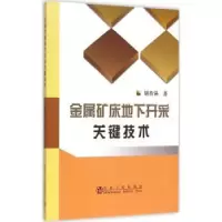 全新正版金属矿床地下开采关键技术9787502469221冶金工业出版社