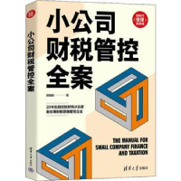 全新正版小公司财税管控全案9787302604594清华大学出版社