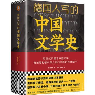 全新正版德国人写的中国文学史(精)9787555911河南文艺出版社