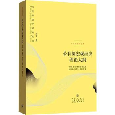 全新正版公有制宏观经济理论大纲9787543140格致出版社