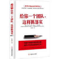 全新正版给你一个团队,这样抓落实9787520804141中国商业出版社