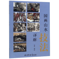 全新正版国画山水技法详解9787554708491杨柳青