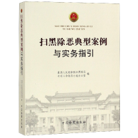 全新正版扫黑除恶典型案例与实务指引9787510222801中国检察