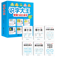 全新正版识字大王+幼小衔接数学专项训练9787551151535花山文艺