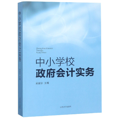 全新正版中小学校会计实务9787560762166山东大学