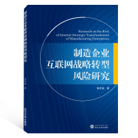 全新正版制造企业互联网战略转型风险研究9787307213326武汉大学