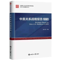 全新正版中美关系战略报告20189787501263585世界知识