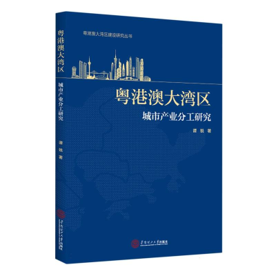 全新正版粤港澳大湾区城市产业分工研究9787562975华南理工大学