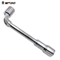 维度(WEDO)WD152-35 L型双头套筒扳手 铬钒钢 35mm 烟斗穿孔套筒弯头扳手 穿心扳手 两头内六角