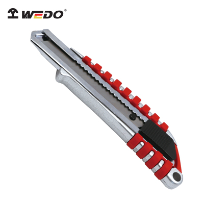 维度（WEDO）WD551--02 铝合金美工刀 18mm TPR 胶垫防滑 裁纸刀壁纸刀工具刀