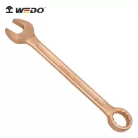 维度（WEDO）BE135-6 防爆呆梅两用扳手 铍青铜 6mm 双头开口梅花扳手 无火花工具 定制