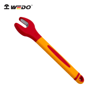 维度(WEDO)IN529-06 绝缘注塑单头开口扳手 铬钒钢 6mm 绝缘单头呆扳手 VDE 绝缘耐压1000V