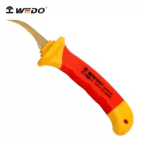 WEDO维度厂家直供绝缘工具VDE认证工具 绝缘镰刀型电缆刀