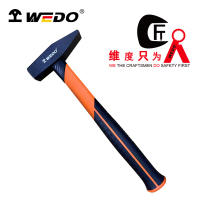 维度WEDO钳工锤中号扁口锤扁嘴锤鸭嘴锤(包塑柄工业级) 400g WEDO297312 /把