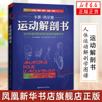 [正版图书]运动解剖书 运动者要读透的身体技能解析书 布朗蒂娜卡莱热尔曼 人体运动解剖学图谱 健身书籍肌肉锻炼 北京科技