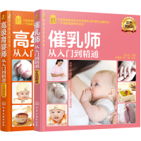 [正版图书]高级孕婴师+催乳师从入门到精通 2册 产妇心理护理产妇营养配餐催乳按摩指导书 育婴员职业技能学习 家政服务培