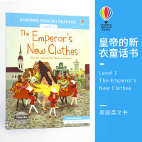 [正版图书]Usborne 原版英文Level 1 The Emperor's New Clothes 安徒生童话 皇帝