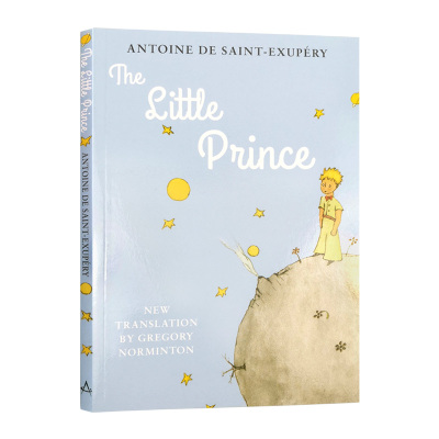 [正版图书]小王子 The Little Prince 英文原版 小说插画版 法国儿童文学名著经典童话故事 少儿英语学习