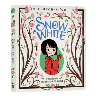 [正版图书]白雪公主 纸板书 Snow White 英文原版儿童经典童话故事图画书 进口绘本书籍