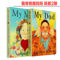 [正版图书]My Mum My Dad 我爸爸我妈妈 英文原版 纸板书 进口儿童绘本婴幼儿 0-3岁图书早教翻翻书ant