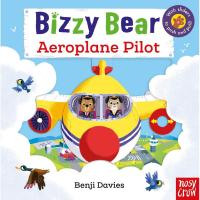 [正版图书]小熊很忙:14 Bizzy Bear:Aeroplane Pilot 操作书 纸板书 游戏书 亲子绘本 关于