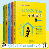 [正版图书]写给孩子的趣味汉字全5册精装版 有故事的汉字 6-8-10岁幼小衔接幼儿童小学生一二三年级汉字认字识字书籍幼