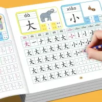 [正版图书]幼儿控笔训练幼儿园幼小衔接练字帖大班学前班汉字描红本儿童字帖练字幼儿园学前班学写字入门练习册田字格本每一日一