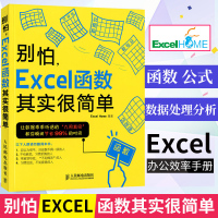 [正版图书]excel函数 公式与函数应用大全电脑函数公式教程/别怕 Excel 函数其实很简单/excel办公软件教程