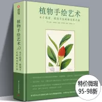 [正版图书]植物手绘艺术 艺术家的植物手绘 DK植物绘画指南 植物绘画技法临摹初学者入门 水彩线描插画彩铅基础教程美术赏