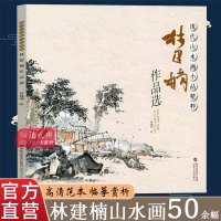 [正版图书]林建楠作品选 现代山水画小品精粹 中国名画家山水画技法全集画册国画水墨画临摹绘画书籍初学者毛笔绘画美术基础入
