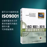 [正版图书]ISO 9001 2015质量管理体系文件 编写关键点书籍 测试工程师手册 基于2015版新标准 质量管理体