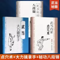 [正版图书]全3册武当内家点穴术+大力擒拿手+秘功八段锦 徐宏魁点穴书籍点穴绝技武功秘籍实战擒拿散打书易筋经图解自卫搏击