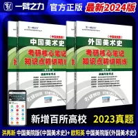 [正版图书]一臂之力2024中国美术史外国美术史洪再新欧阳英考研笔记真题习题艺术学概论工艺美术史基础知识精讲精练白金思维