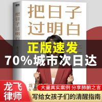 [正版图书]把日子过明白龙飞律师聊婚姻情感咨询婚姻恋爱技巧书籍男人这东西手把手教你在婚恋中保护自己及财产安全社会学女性成