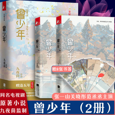 [正版图书]《曾少年》全两册同名电视剧开机九夜茴监制张一山关晓彤范丞丞李溪芮姜珮瑶倾情演绎初恋爱花开半夏匆匆那年姊妹篇青